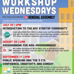 Workshop Wednesdays Summer @ MetroTech